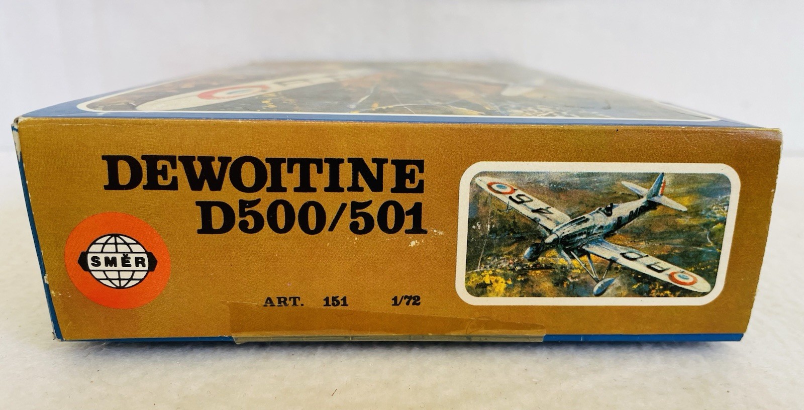 Vintage SMER 1/72 Dewoitine D500/501 Airplane Model Kit - New & Sealed