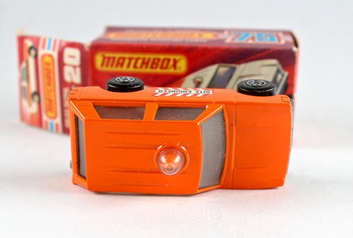 Matchbox Superfast Nr. 20B Police Patrol orange "Site Engineer" aus Giftset top - Picture 6 of 9