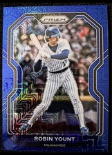 2021 Prizm Blue Mojo Refactor Robin Yount Numbered 118/199