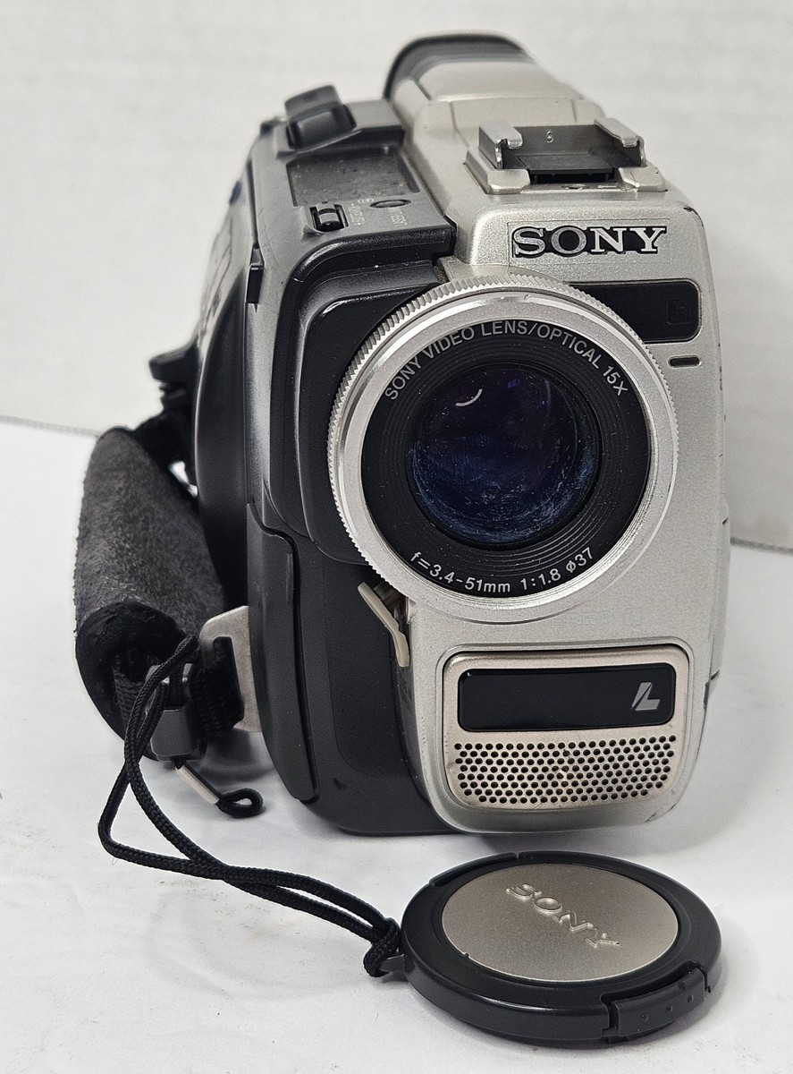Sony DCR-TRV9 Mini DV Handycam Silver Handheld Digital