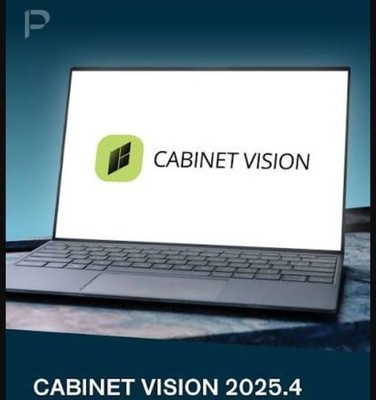 Cabinet Vision 2025.4 Furniture Woodworking, CNC, Cabinetry, CAD/CAM
