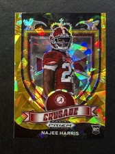 2021 Panini Prizm Draft Picks Crusade Najee Harris #172 Gold Ice Prizm (RC) 🔥