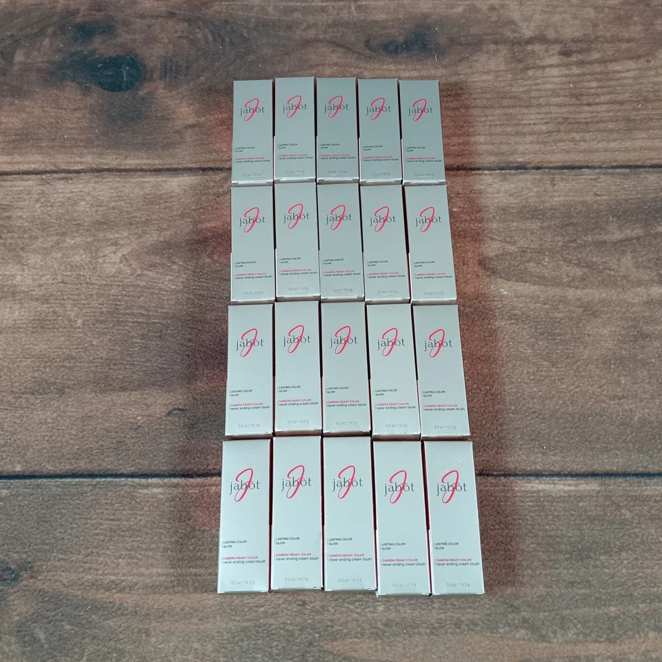 JABET Lasting Color Glow Camera Ready Cream Blush 0.5 oz Petal Medium SET 15 - Image 2 of 4