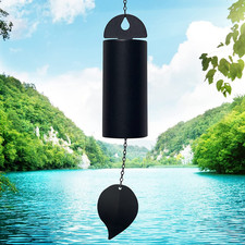Deep Resonance Serenity Bell Large Wind Chimes for Outside Deep Tone Garden Bell