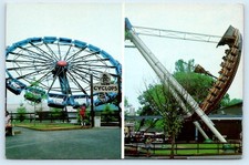 HERSHEYPARK, Hershey PA~ Amusement Park CYCLOPS & PIRATE SHIP 4"x6" Postcard