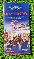 Cheltenham Festival 10/3/26 Day One Champions Day ottime condizioni 