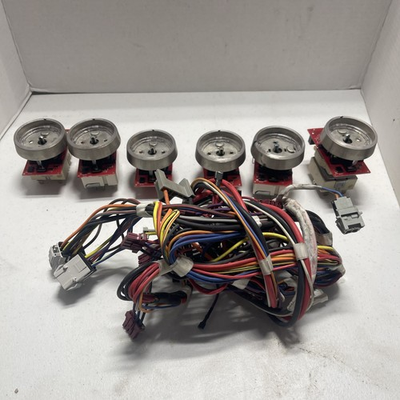 #ad GENUINE OEM GE Range Oven Element Switch Set WB24X31698 $250.00