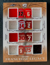2016 Leaf Genesis Franchise Legacy #FL-01 Calgary xx/35 Fleury Iginla MacInnes +