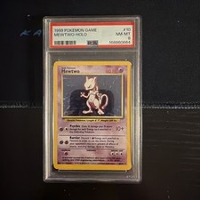 Pokemon 1999 Base Set Mewtwo 10 Holo Rare PSA 8 Cert 168860664 on eBay