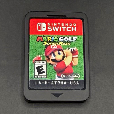 Mario Golf Super Rush   - GAME ONLY  - Nintendo Switch - Tested & Working