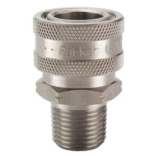 PARKER SST-3M Quick Connect,Socket,3/8",3/8"-18 31A969