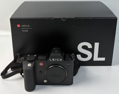 Leica SL ( Typ 601 ) Kamera Gehäuse Body Black ( 10850 ) OVP TOP vom Händler
