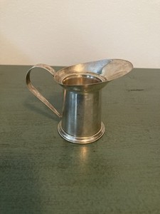 Cartier sterling silver creamer pitcher shaped jigger measuring cup  alcohol