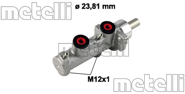 Hauptbremszylinder FÜR Skoda Octavia I Combi (1U5) - Metelli 05-0600-image