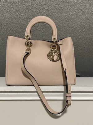 Christian Dior Light Blush Pink Diorissimo tote 