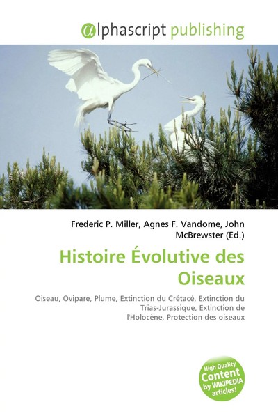 Frederic P. Miller (U. A.) | Histoire ÉVolutive Des Oiseaux | Taschenbuch (2026)-image