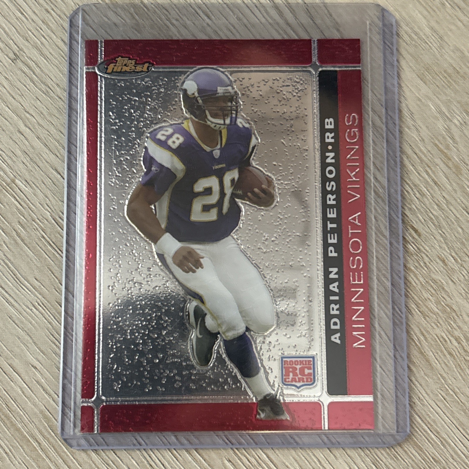 Adrian Peterson Finest #112 Base