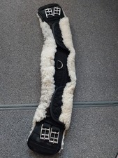 Echt-Lammfell Mondgurt in natur, abnehmbar in 65 cm gebraucht