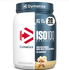 Dymatize ISO100 Hydrolyzed Whey Vanilla 20 Se...