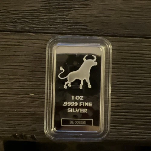 .9999 1 OZ Ounce Silver Ingot (Bullion Exchanges)