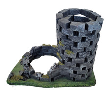 D D Ruined Tower Dice Tower