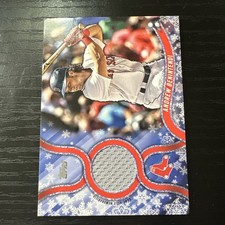2018 Topps Holiday - Walmart Mega Box Relics Andrew Benintendi #R-ABE (MEM)