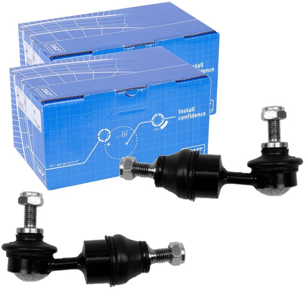 2X SKF Koppelstangen Satz Hinten Beidseitig Passend FÜR Ford Mondeo Links+Rechts-image