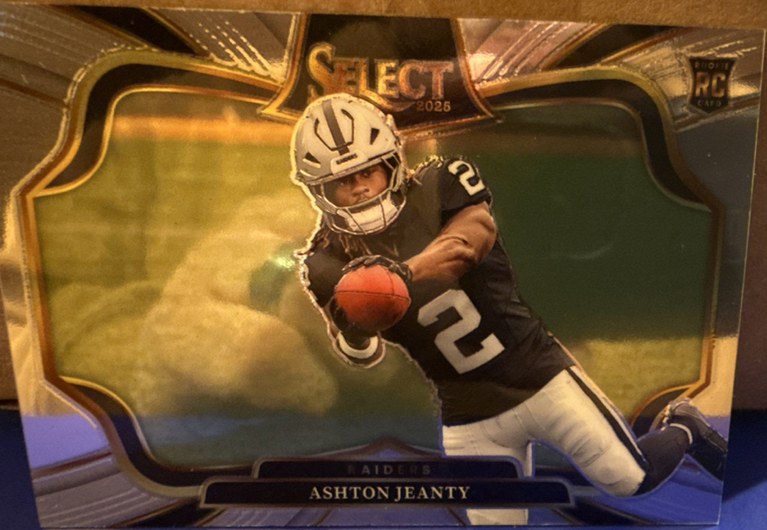 Panini Select 2025 Ashton Jeanty Raiders Rookie Field Level #404 Football