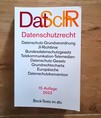 Beck-Texte im dtv Datenschutzrecht 15. Auflage 2023 Taschenbuch Helfrich