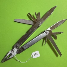 Leatherman Super Tool Plier Multi Tool Pocket Knife Stainless EDC #773