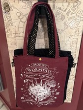 Harry Potter Wizarding World Marauder's Map NYC Exclusive Tote Bag NWT