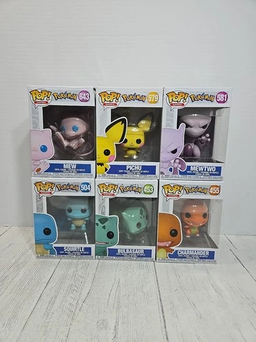 Pokemon Funko Pop Lot of 6