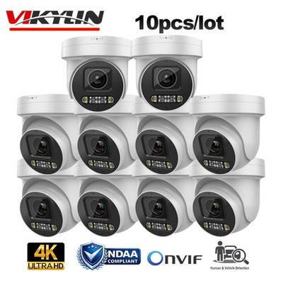 10pcs Vikylin 4K 8MP 5X Zoom PTZ IP Camera Full Color+IR Audio and Microphone US