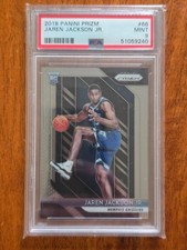 2018 Prizm Jaren Jackson Jr. Rookie Card #66 Memphis Grizzlies PSA9. rookie card picture