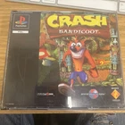 Crash Bandicoot - Black Label - Big Box - Complete W/ Manual & Demo Disc - PS1