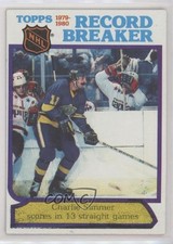 1980-81 Topps Record Breaker Scratched Charlie Simmer #4 11pj