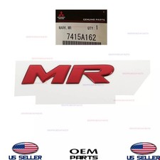 Genuine Rear Emblem Badge Mitsubishi Lancer Evolution Mr 7415a162