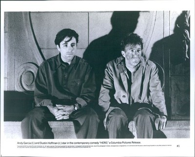 1992 Actor Hero Andy Garcia Dustin Hoffman Comedy Columbia Pictures Photo 8x10