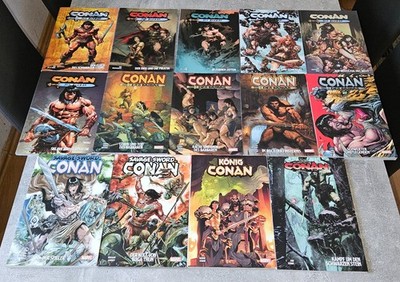 CONAN DER BARBAR Comic Sammlung 14 Stück - Panini Marvel