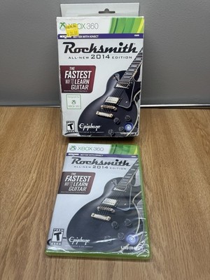 Xbox 360 Rocksmith All New 2014 w/ Cable Sealed Game