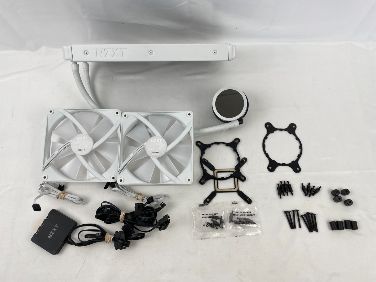 NZXT Kraken Elite 280 RGB 2x140mm AiO Liquid CPU Cooler - Matte