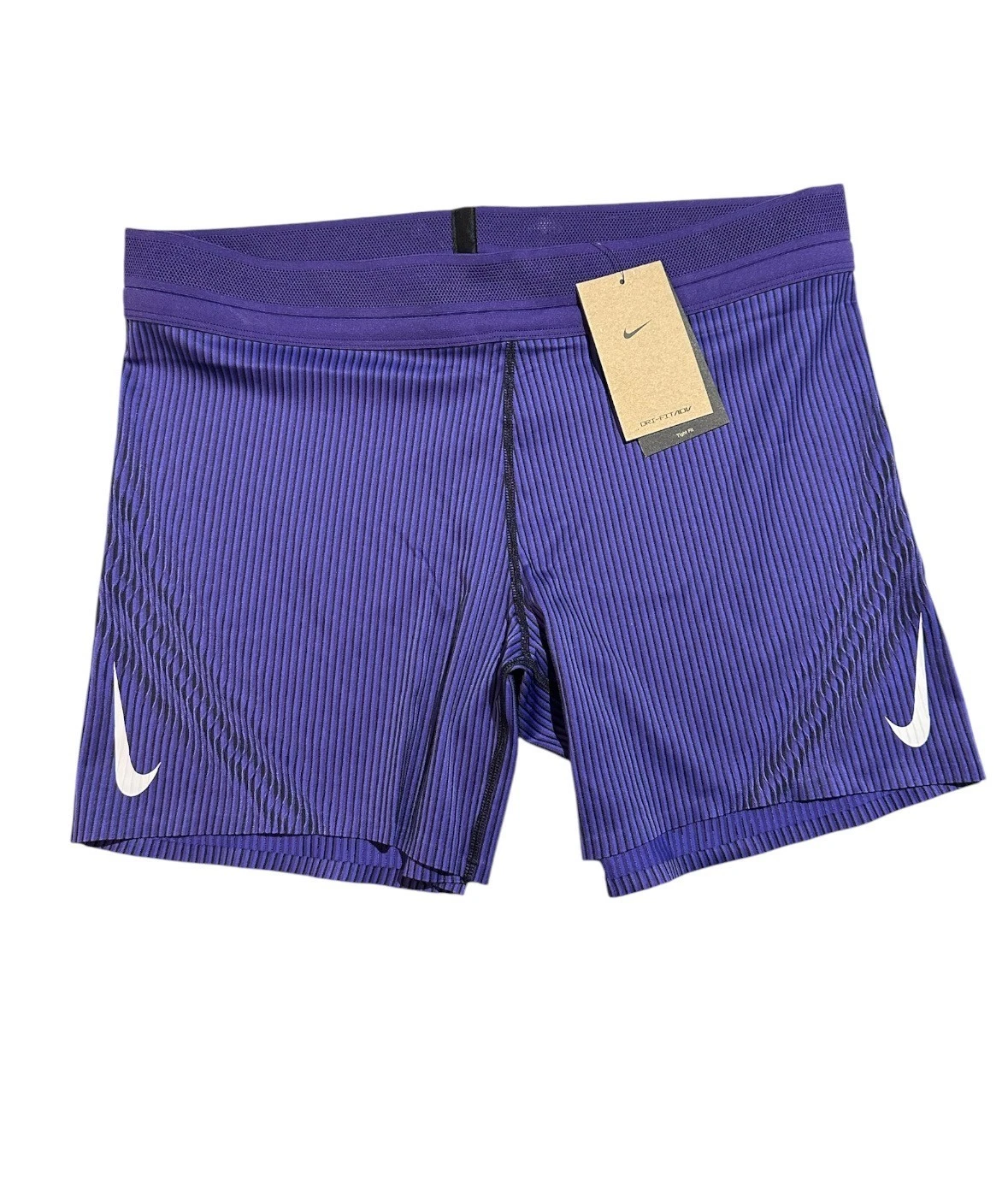 Nike Aeroswift Dri-Fit Running Shorts FN3271-010 Womens Size MEDIUM Purple
Opens in a new window or