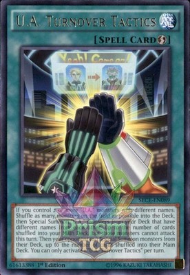 1st ed U.A. Turnover Tactics Rare SECE-DE089 Yugioh