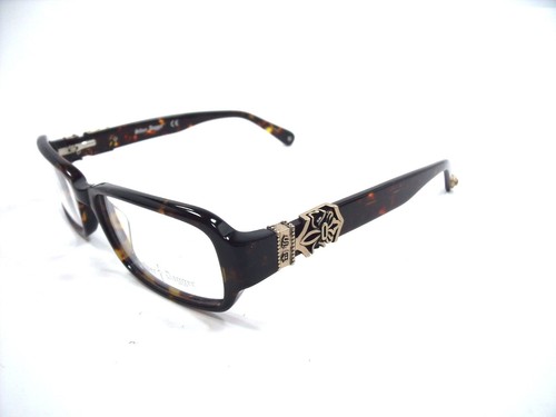 Silver Dagger Eyeglasses TABOO Tortoise C4 Clear size 52mm Optical Frame New - Picture 3 of 4