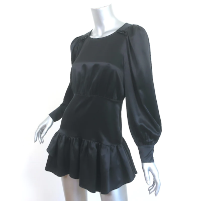 teyana silk mini dress Teyana Mini Satin Dress OUTCAST