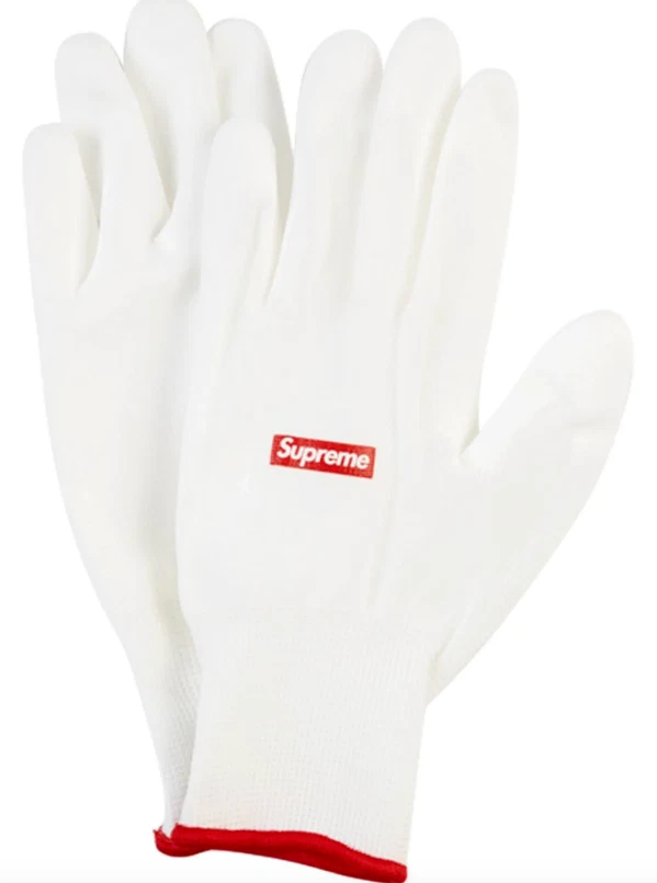 Gants caoutchouc logo Supreme Box taille unique DS