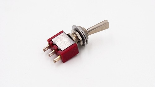 SDPT On-On(Off) 3 pin Mini Toggle Switch 250V 3A,125V 5A flat paddle ...