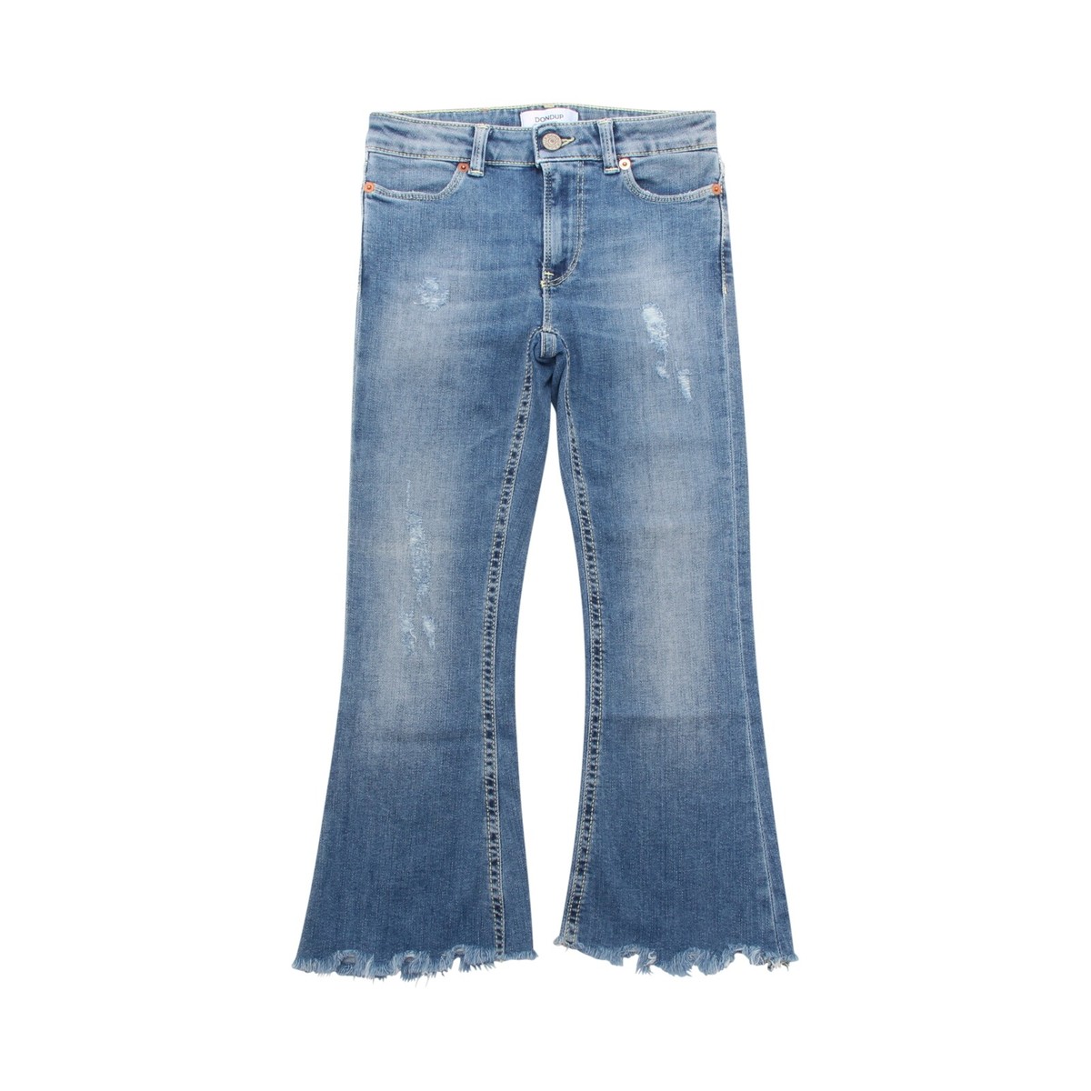 4854AQ jeans bimba DONDUP MANDY girl kids bootcut trouser UK