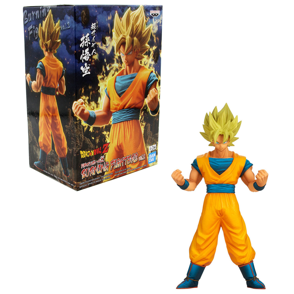 Dragon Ball Z Burning Fighters Vol. 1 Super Saiyan Goku Figure – Prescribed  Collectibles