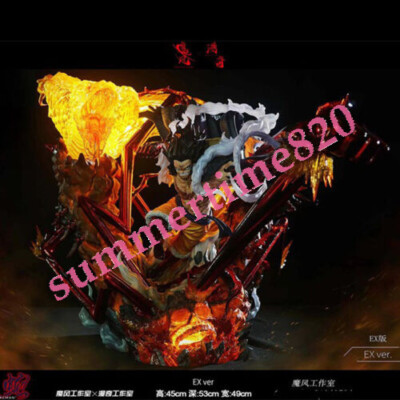 MoFeng Studio One Piece Gear fourth Snake Man Luffy Resin Statue Pre-order Led